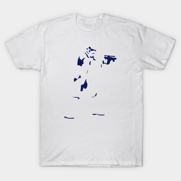 storm navy T-Shirt by Flyingpanda